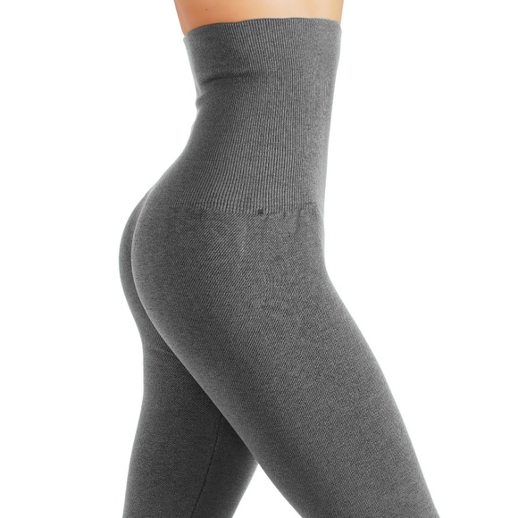 Yelete Pants - Shapewear tummy control french terry leggings 548